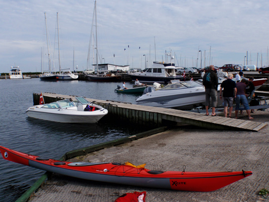 Resting on way back via Skovshoved harbour